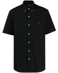Chemise à manches courtes noire Polo Ralph Lauren