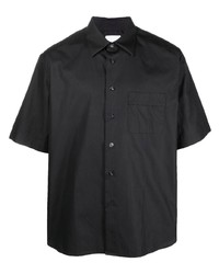 Chemise à manches courtes noire PT TORINO