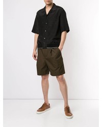 Chemise à manches courtes noire 3.1 Phillip Lim