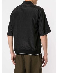 Chemise à manches courtes noire 3.1 Phillip Lim