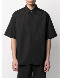 Chemise à manches courtes noire Oamc