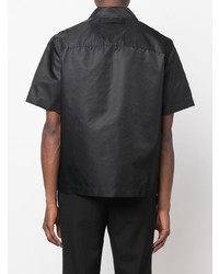 Chemise à manches courtes noire 1017 Alyx 9Sm