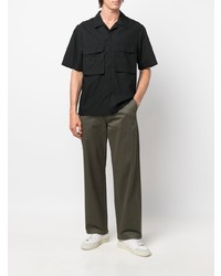 Chemise à manches courtes noire Calvin Klein Jeans