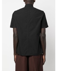 Chemise à manches courtes noire PT TORINO