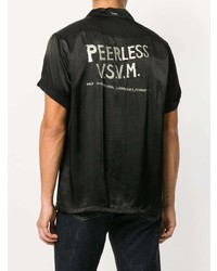 Chemise à manches courtes noire VISVIM