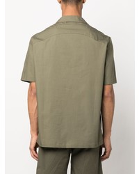 Chemise à manches courtes olive Labrum London