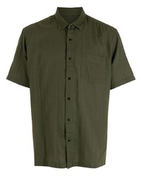 Chemise à manches courtes olive OSKLEN