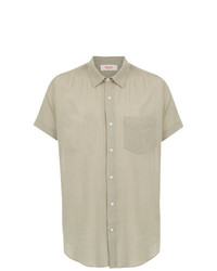 Chemise à manches courtes olive OSKLEN