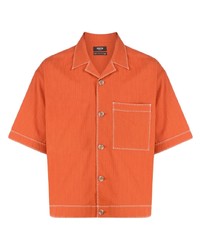 Chemise à manches courtes orange FIVE CM