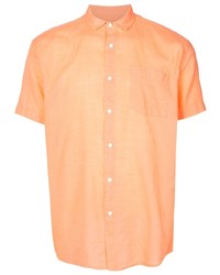 Chemise à manches courtes orange OSKLEN
