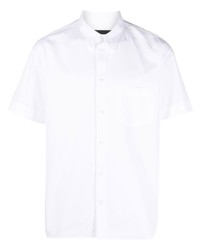 Chemise à manches courtes ornée blanche Simone Rocha