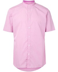 Chemise à manches courtes rose D'urban
