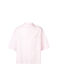 Chemise à manches courtes rose Hed Mayner