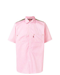 Chemise à manches courtes rose Junya Watanabe Man X Levi's