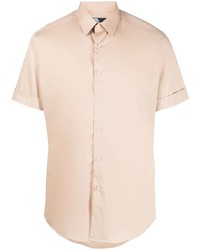 Chemise à manches courtes rose Karl Lagerfeld