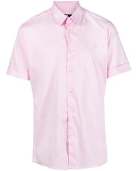 Chemise à manches courtes rose Karl Lagerfeld
