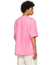 Chemise à manches courtes rose 3.1 Phillip Lim