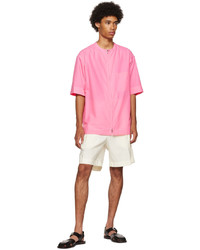 Chemise à manches courtes rose 3.1 Phillip Lim