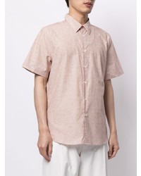 Chemise à manches courtes rose PS Paul Smith