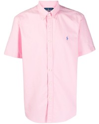 Chemise à manches courtes rose Polo Ralph Lauren