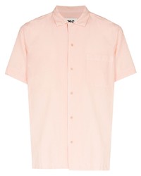 Chemise à manches courtes rose YMC