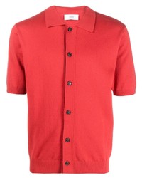 Chemise à manches courtes rouge Closed