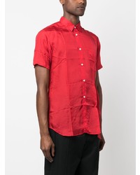 Chemise à manches courtes rouge Comme Des Garcons SHIRT