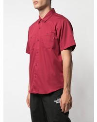 Chemise à manches courtes rouge Supreme
