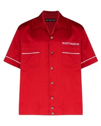 Chemise à manches courtes rouge Mastermind Japan