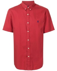 Chemise à manches courtes rouge Polo Ralph Lauren