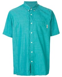 Chemise à manches courtes turquoise Supreme