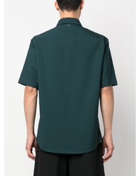 Chemise à manches courtes vert foncé Oamc