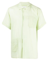 Chemise à manches courtes vert menthe Engineered Garments