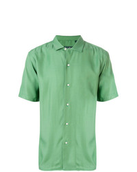 Chemise à manches courtes vert menthe Gitman Vintage