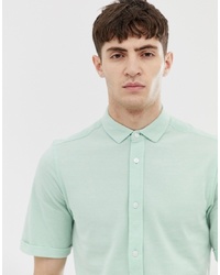 Chemise à manches courtes vert menthe ONLY & SONS