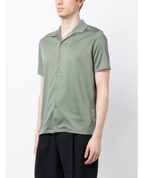 Chemise à manches courtes vert menthe BOSS