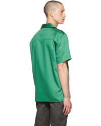 Chemise à manches courtes verte Won Hundred