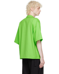 Chemise à manches courtes verte King & Tuckfield