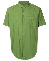 Chemise à manches courtes verte OSKLEN