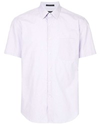Chemise à manches courtes violet clair D'urban