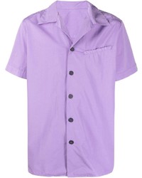 Chemise à manches courtes violet clair Winnie NY