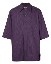 Chemise à manches courtes violette Necessity Sense