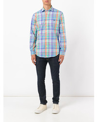 Chemise à manches longues à carreaux multicolore Polo Ralph Lauren