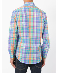 Chemise à manches longues à carreaux multicolore Polo Ralph Lauren