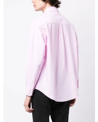 Chemise à manches longues à carreaux rose Late Checkout