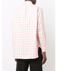 Chemise à manches longues à carreaux rose MACKINTOSH