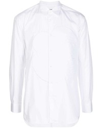 Chemise à manches longues à fleurs blanche Comme Des Garcons SHIRT