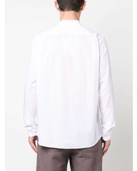 Chemise à manches longues à fleurs blanche Kenzo