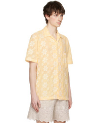 Chemise à manches longues à fleurs jaune Cmmn Swdn