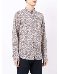 Chemise à manches longues à fleurs multicolore PS Paul Smith